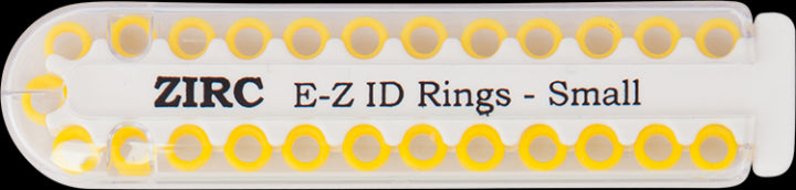 Zirc Dental 70Z100O EZ-ID Instrument Rings Small 1/8