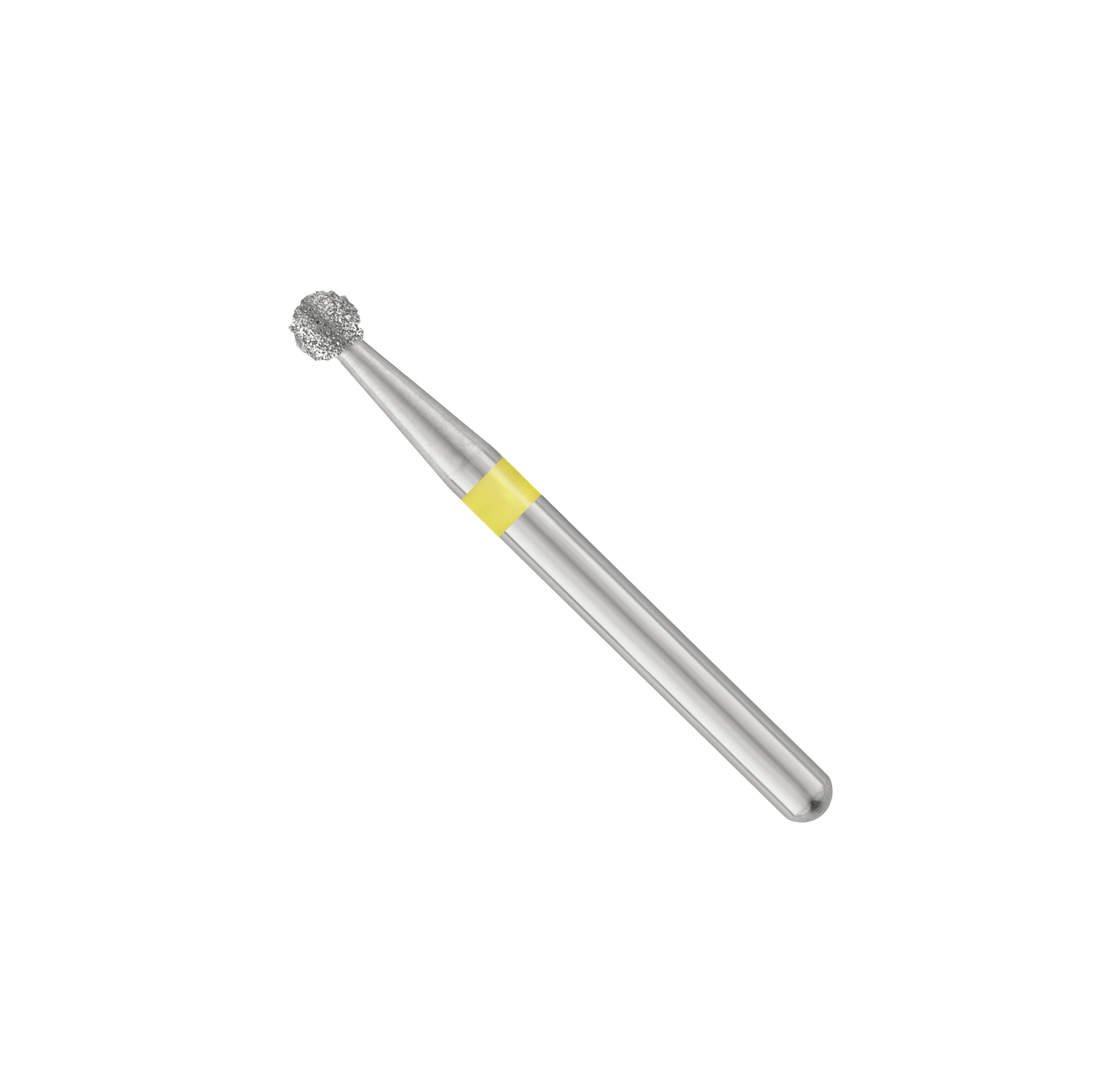 SS White 801-018VF Piranha FG Round Very Fine Grit Diamond Burs 25/Pk