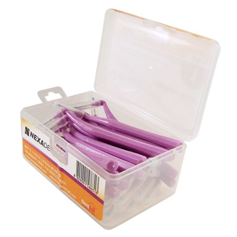 Plak Smacker QB124 Q Brush Interproximal Brushesk L-Type Size #1 24/Pk