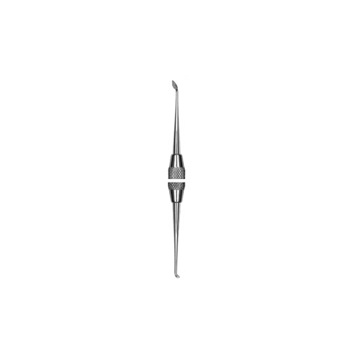 Hu-Friedy CVHL3S6 Double End #3S Hollenback Dental Carver Instrument With #6 Satin Steel Handle