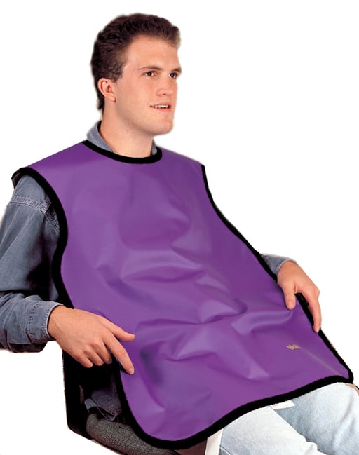 Flow X-Ray 75061NL-12 Lead-Free Dental Apron Adult Panoramic Purple