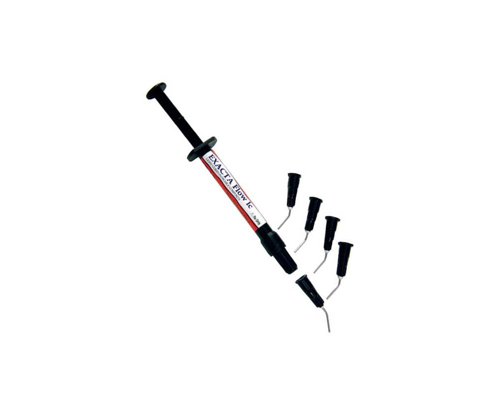 Exacta 1-EFBL Flow-LC Light Cured Flowable Dental Composite Bleach 2gm