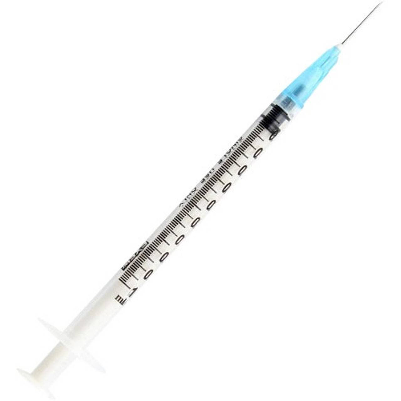 Exel 26044 Tuberculin Syringes 1cc 25 Gauge x 5/8