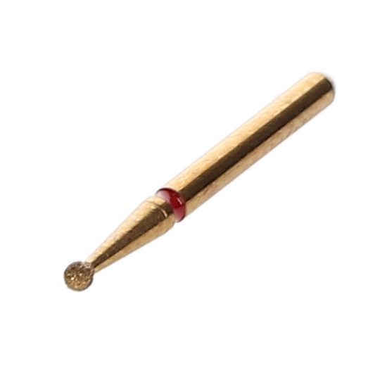 House Brand Dentistry 401952 HSB FG 801-014F Precision Zirconia Round Fine Grit Diamond Burs 5/Pk