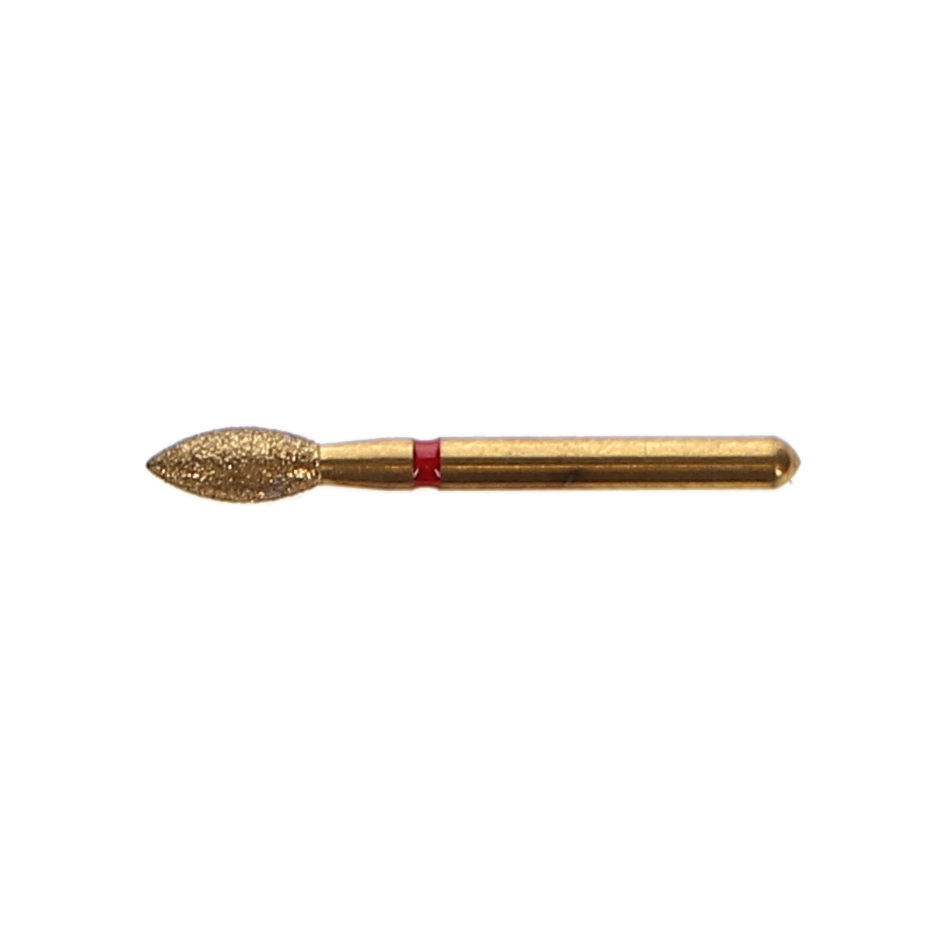 House Brand Dentistry 401940 HSB FG 368-023F Precision Zirconia Football Fine Grit Diamond Burs 5/Pk