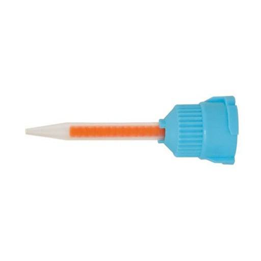 Maxill 53425 Mixpac T-Mixer Mixing Tips 39 Mm 4:1 Ratio Light Blue 48/Pk