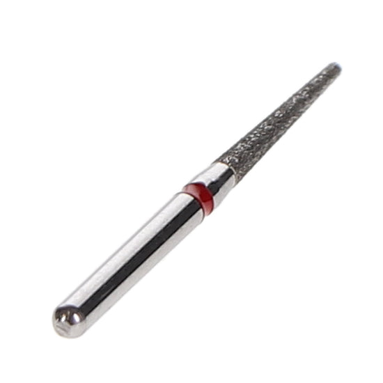 House Brand Dentistry 401856 HSB FG 850-014F Round End Taper Fine Grit Diamond Burs 10/Pk