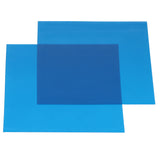 House Brand Dentistry 100700 HSB Rubber Dams Latex 5" X 5" Heavy Gauge Blue 52/Pk