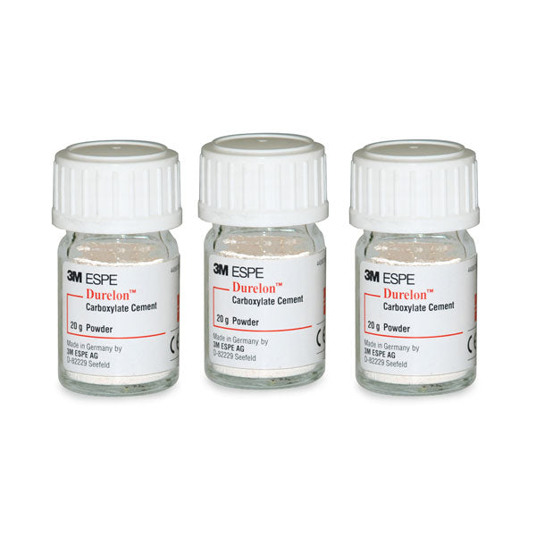 3M Solventum 38235 Durelon CD Carboxylate Self Cure Luting Dental Cement Triple Size Kit 3/Pk
