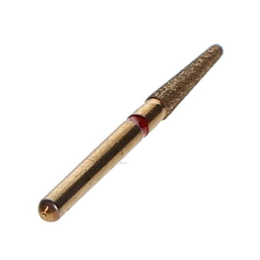 House Brand Dentistry 401944 HSB FG 856-018F Precision Zirconia Round End Taper Fine Grit Diamond Burs 5/Pk