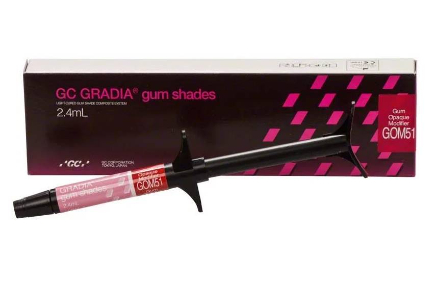 GC 001893 Gradia Indirect Restorative Gum Opaque Modifier #51 2.4mL