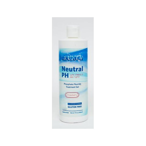 House Brand PR304 3D Dream Dental Fluoride Gel 1.23% 60 Second 16 Oz Strawberry EXP Jul 2026