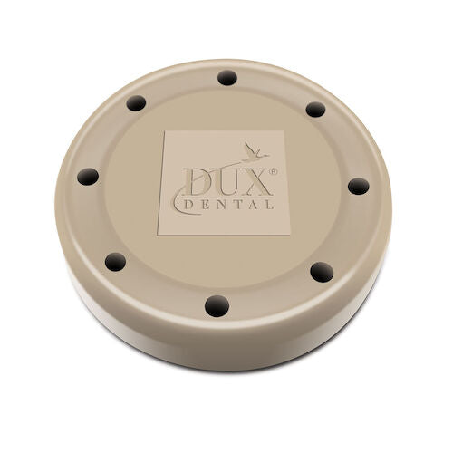 Dux Dental 31241 Bur Block Magnetic 8 Hole Round Beige