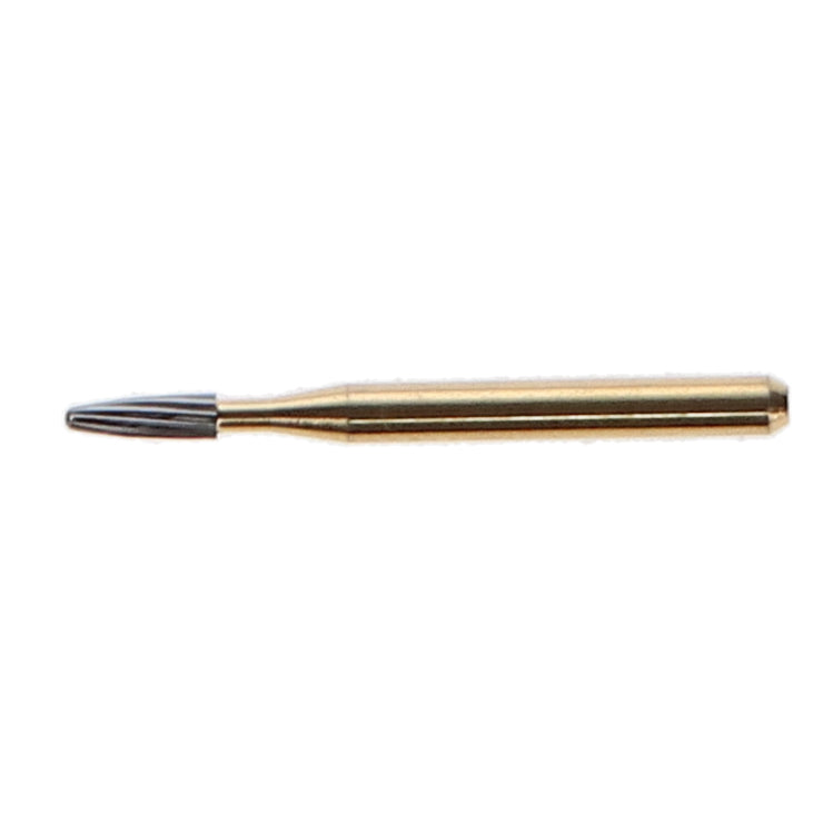 House Brand Dentistry 411213 HSB FG #7803 Bullet Trimming & Finishing Carbide Burs 10/Pk