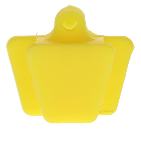 House Brand Dentistry 300386 HSB Mouth Props Silicone Small Child Neon Yellow 2/Pk