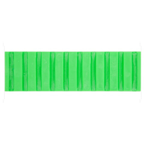 Zirc Dental 20Z464P Instrument Mat 4-Place Neon Green 6.75" X 2" X 3/8"