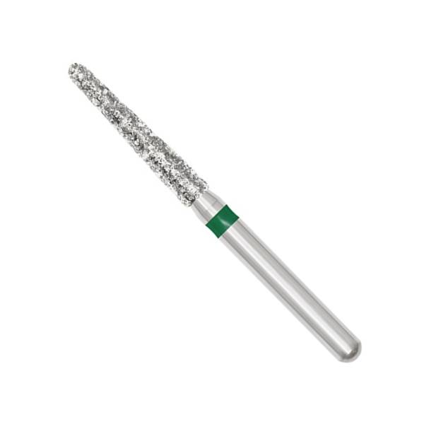 SS White 91066-5 Revelation FG #854-021C Round End Taper Coarse Grit Diamond Burs 5/Pk