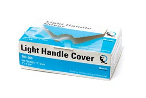 Quala 200360 T-Style Dental Light Handle Protective Covers 500/Bx