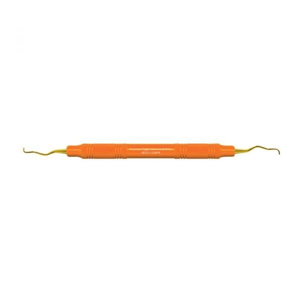 American Eagle Instrument AEG11-12XPX Double End #11-12 Gracey Curette XP 3/8 Orange Resin