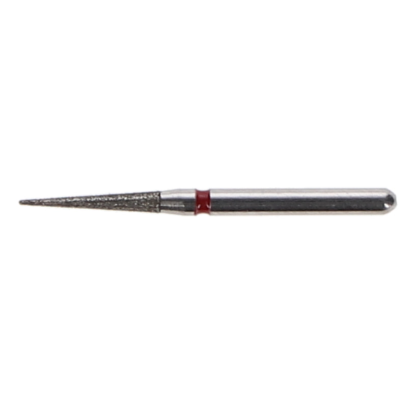 House Brand Dentistry 401698 HSB FG 858-014F Needle Fine Grit Diamond Burs 10/Pk