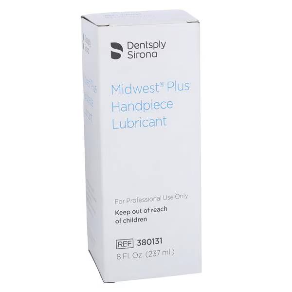 Dentsply Sirona 380131 Midwest Plus Dental Handpiece Lubricant Oil 8oz