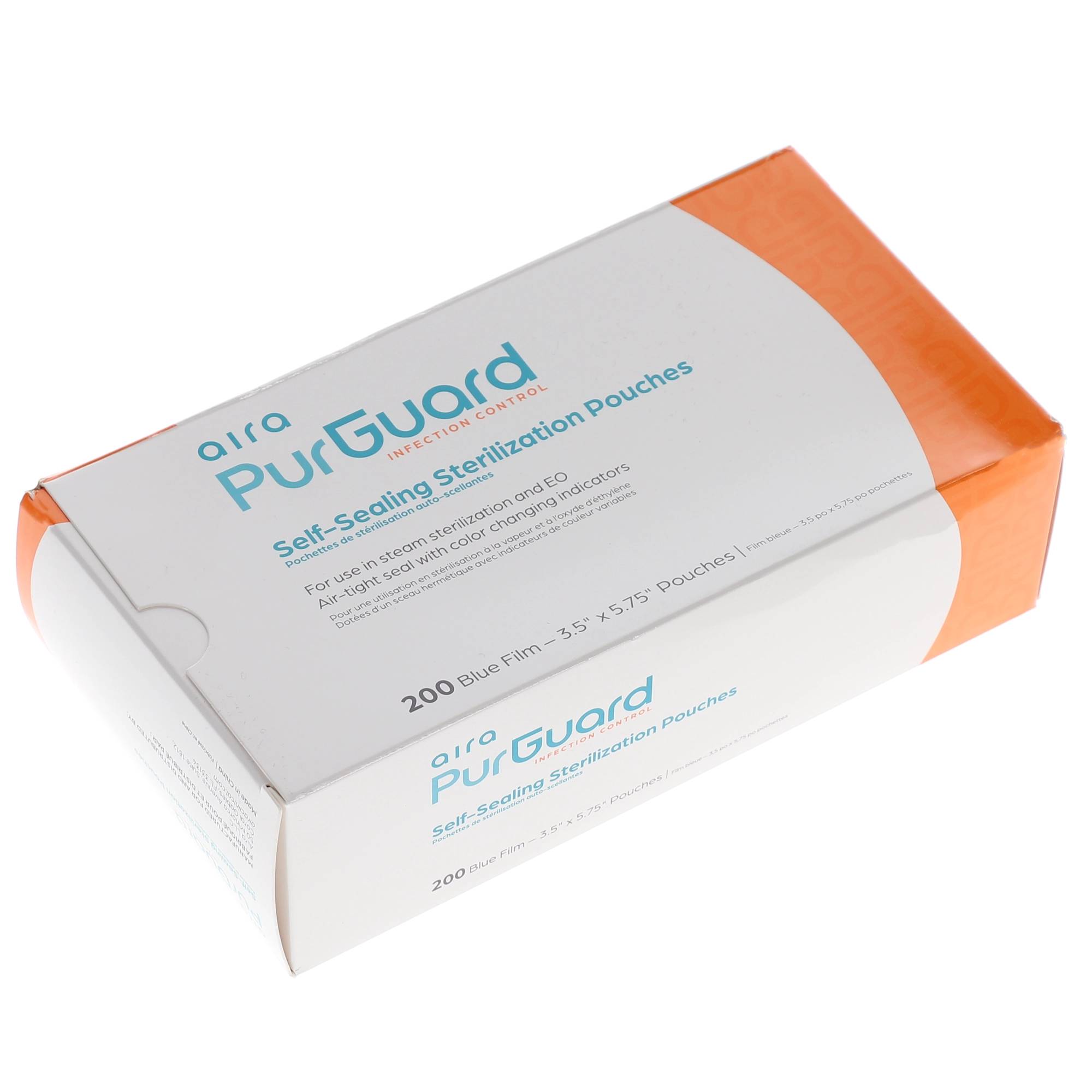 Aira 100535 PurGuard Self-Sealing Sterilization Pouches 3.5