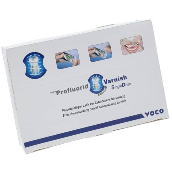 Voco 2238 Profluorid Varnish Single Dose Bubble Gum 50/Pk 0.4 mL