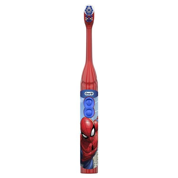 Procter & Gamble 80710055 Oral-B Spiderman Toothbrushes Includes Battery 4/Pk