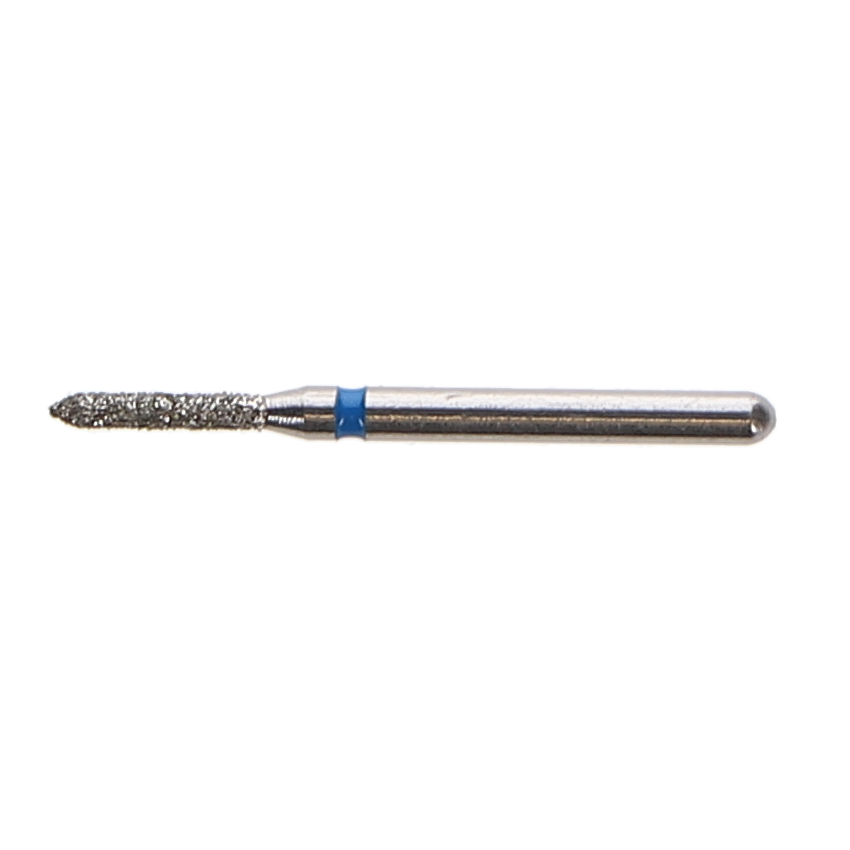 House Brand Dentistry 401899 HSB FG 877-010M Beveled Cylinder Medium Grit Diamond Burs 10/Pk