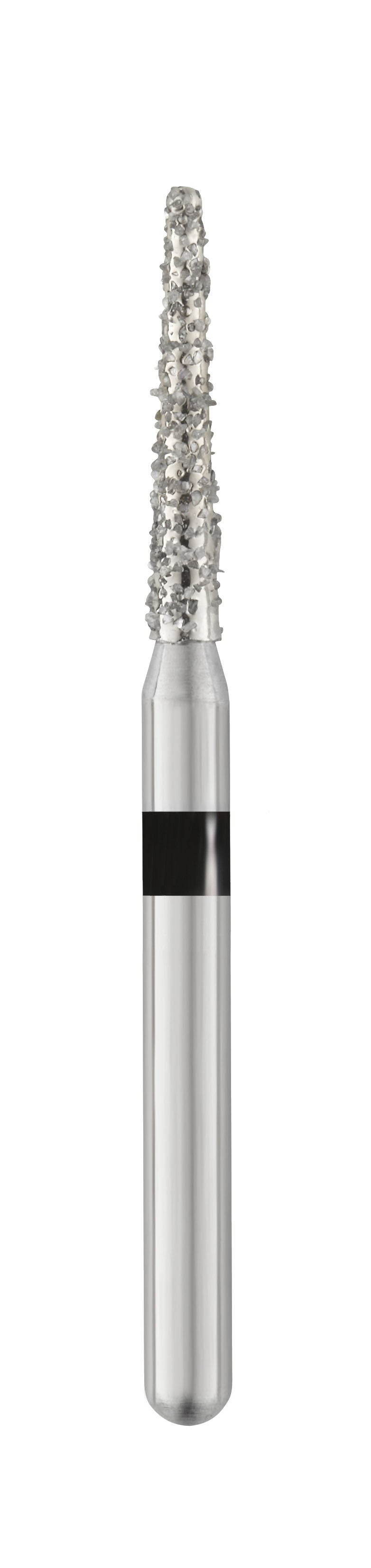 SS White 856-014SC Piranha FG Round End Taper Super Coarse Grit Diamond Burs 25/Pk