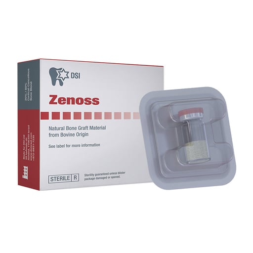 DSI ZG47750 Zenoss Xenograft Bone Graft Material 5cc Vial