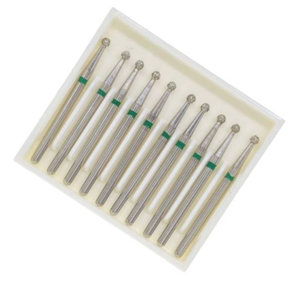 Coltene Whaledent X801M012 Alpen X1 FG 801-012 Round Medium Grit Sterile Diamond Burs 25/Pk