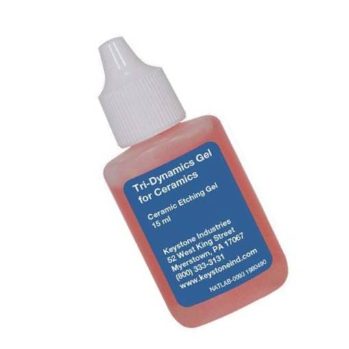 Keystone 5920840 Tri-Dynamics Ceramic Dental Etch Gel 15mL