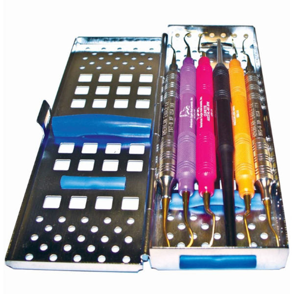 American Eagle Instrument AEOVSSL7 Sterilization Cassette Slim Line 7 Piece Without Rack