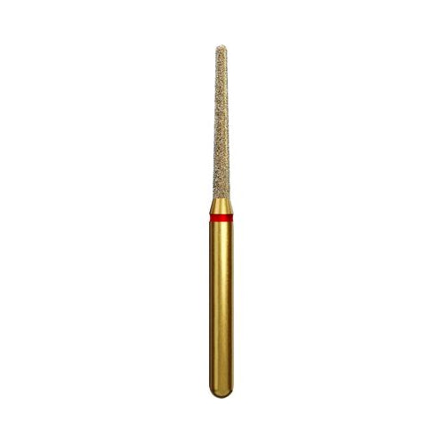 Coltene Whaledent R850F014FG Alpen FG Round End Taper Fine Grit Diamond Burs 5/Pk