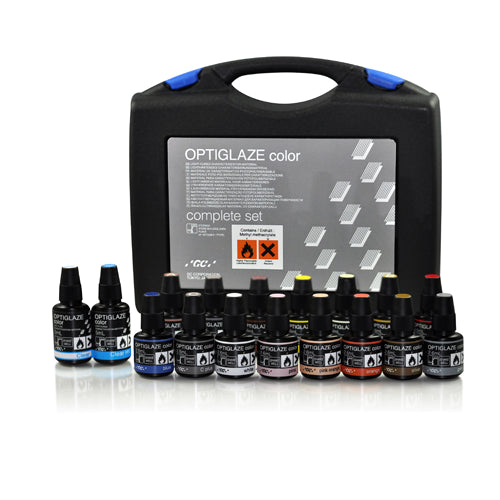 GC 008408 Optiglaze Dental Coating Color Complete Set