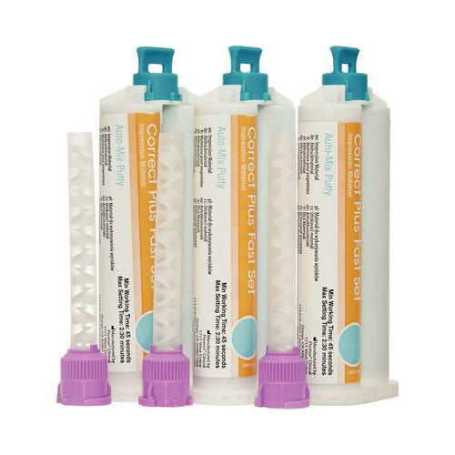 Pentron Q36AA Correct Plus Impression Material Fast Set Automix Putty 32/Pk