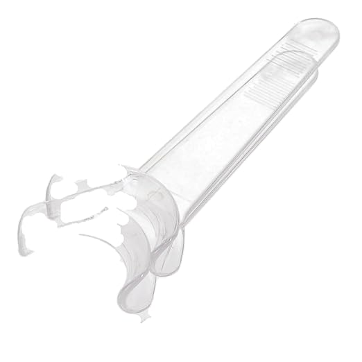 Plasdent EX-9003 EXTND Handhold Cheek Retractors Child 2/Pk Clear Autoclavable