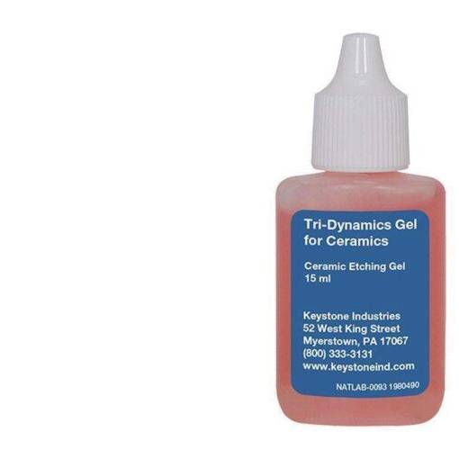 Keystone 5920840 Tri-Dynamics Ceramic Dental Etch Gel 15mL