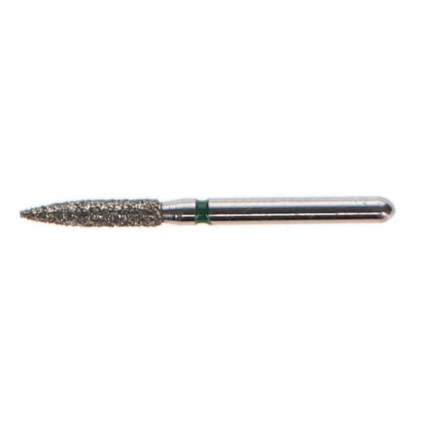 House Brand Dentistry 401731 HSB FG 862-016C Flame Coarse Grit Diamond Burs 10/Pk