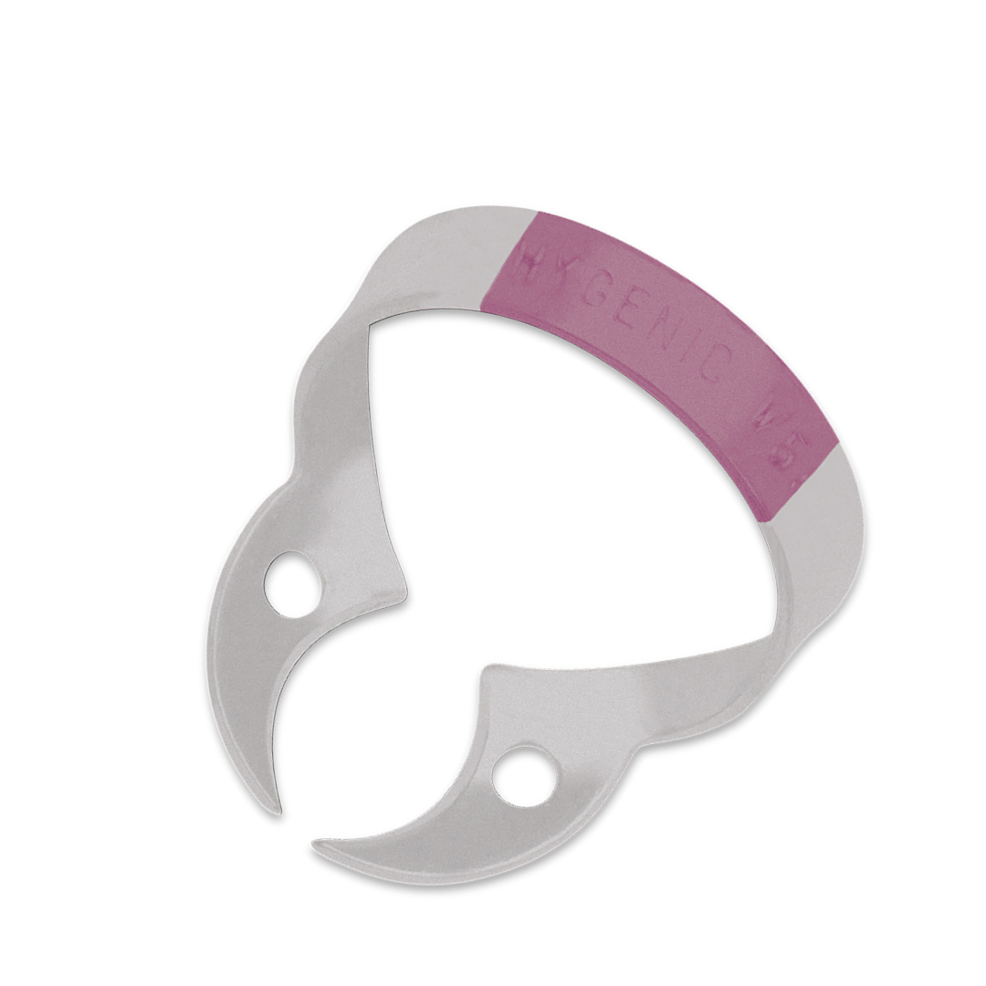 Coltene Whaledent H02803 Fiesta Coded Dental Dam Clamp Wingless #W56