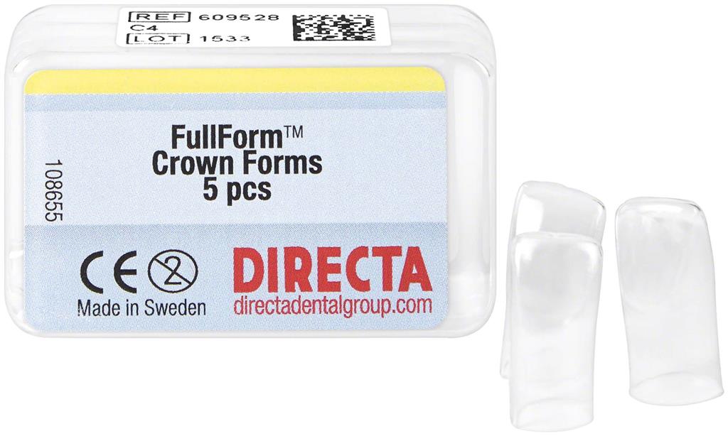 Directa 609628 Fullform Crowns Forms C-4 C System Right Central M 5/Pk