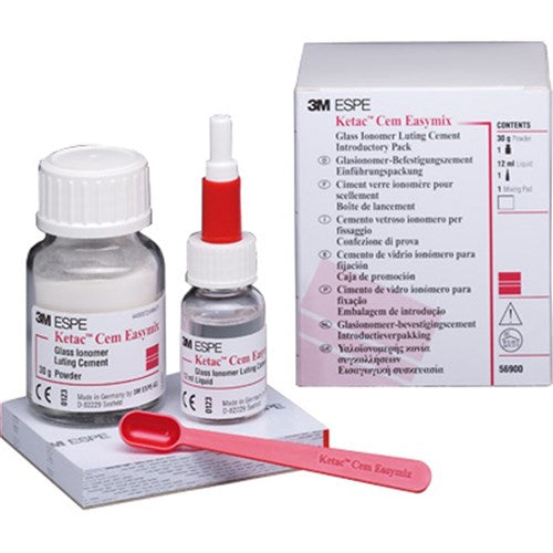 3M Solventum 56900 Ketac Cem Easymix Glass Ionomer Luting Cement Starter Pack