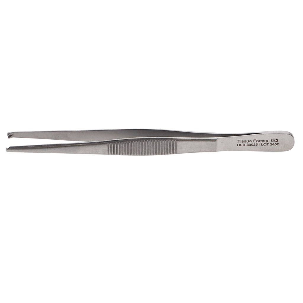 House Brand Dentistry 300251 HSB Tissue Dental Forceps 5'' 1x2