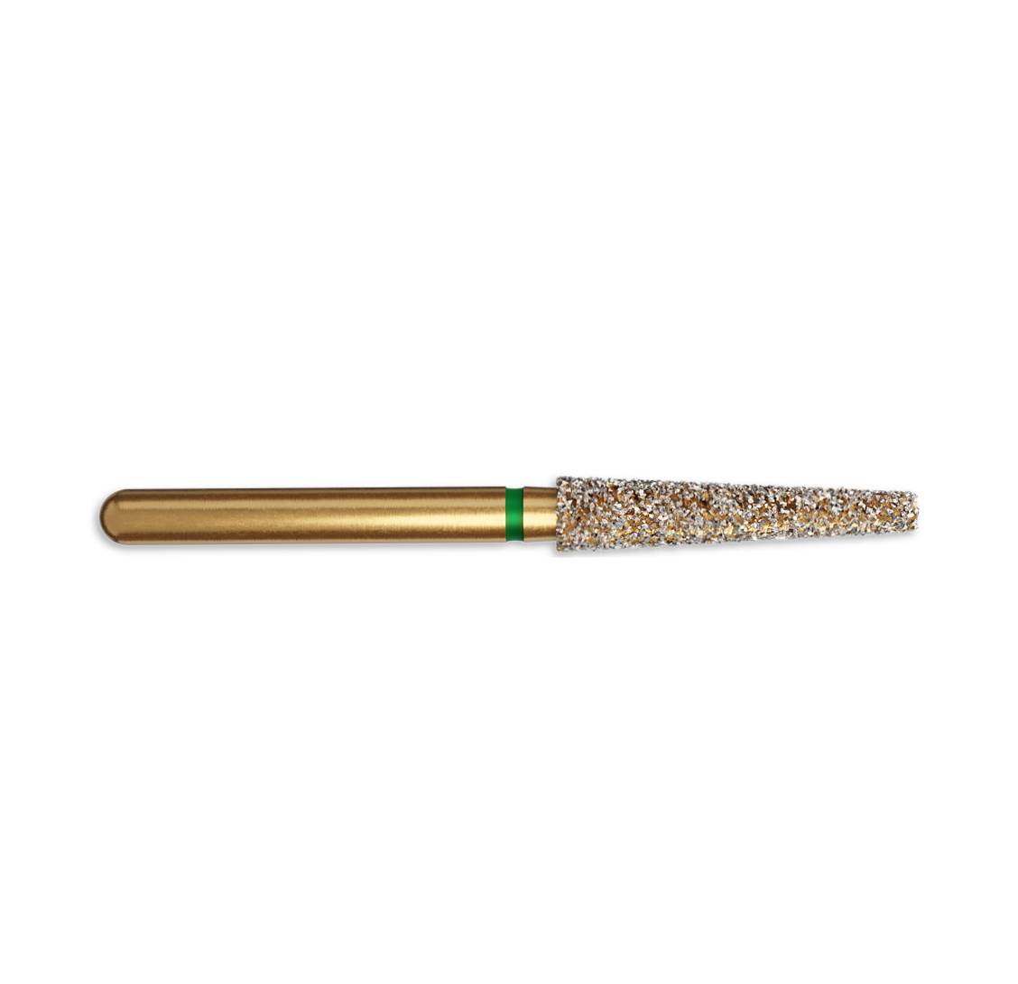 Coltene Whaledent 60032175 Alpen FG #848-023 Flat End Taper Super Coarse Grit Diamond Burs 5/Pk