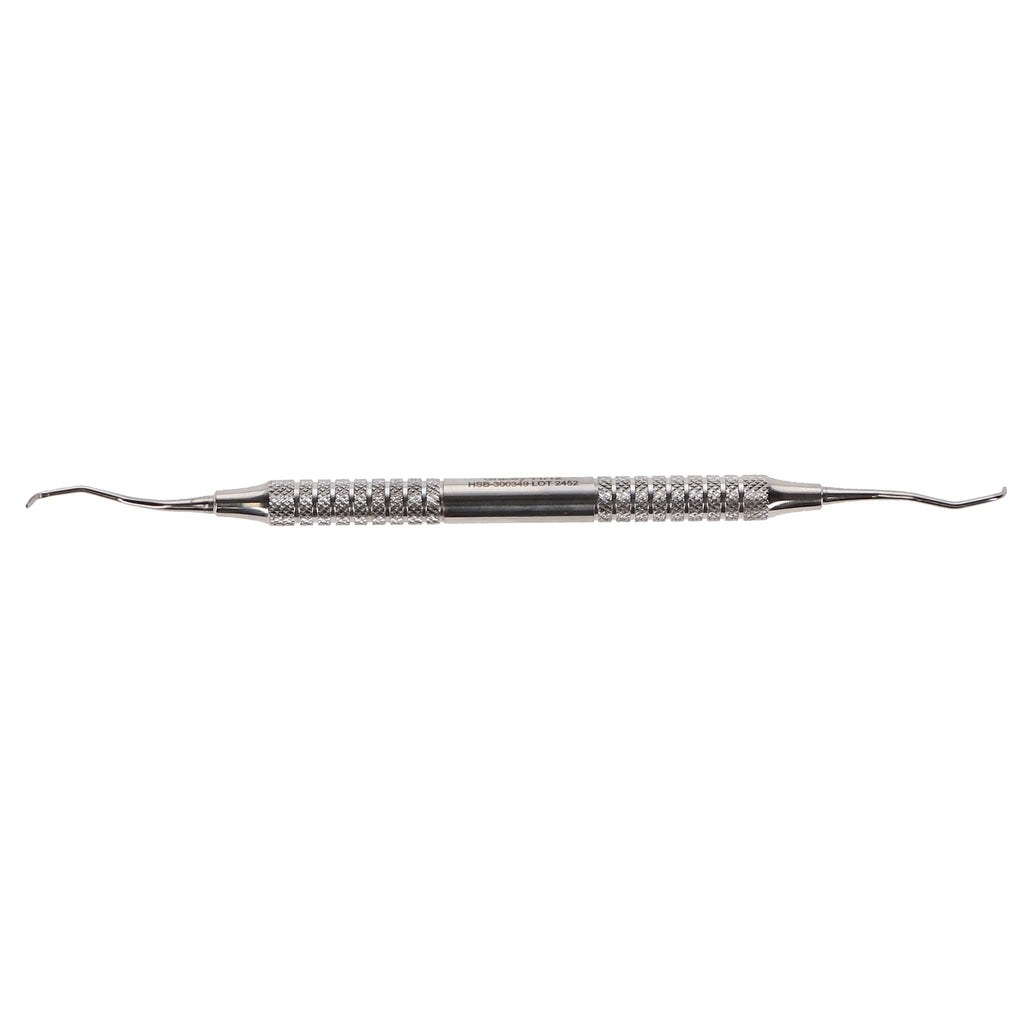 House Brand Dentistry 300349 HSB Double End #11/12 Gracey Dental Curette Hollow