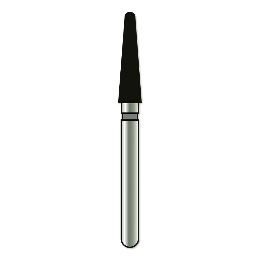 Coltene Whaledent X856SC024S Alpen x1 FG #856.024 Short Shank Round End Taper Large Super Coarse Grit Diamond Burs 25/Pk
