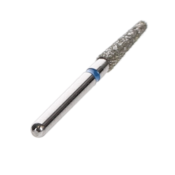 House Brand Dentistry 401850 HSB FG 847-018M Flat End Taper Medium Grit Diamond Burs 10/Pk