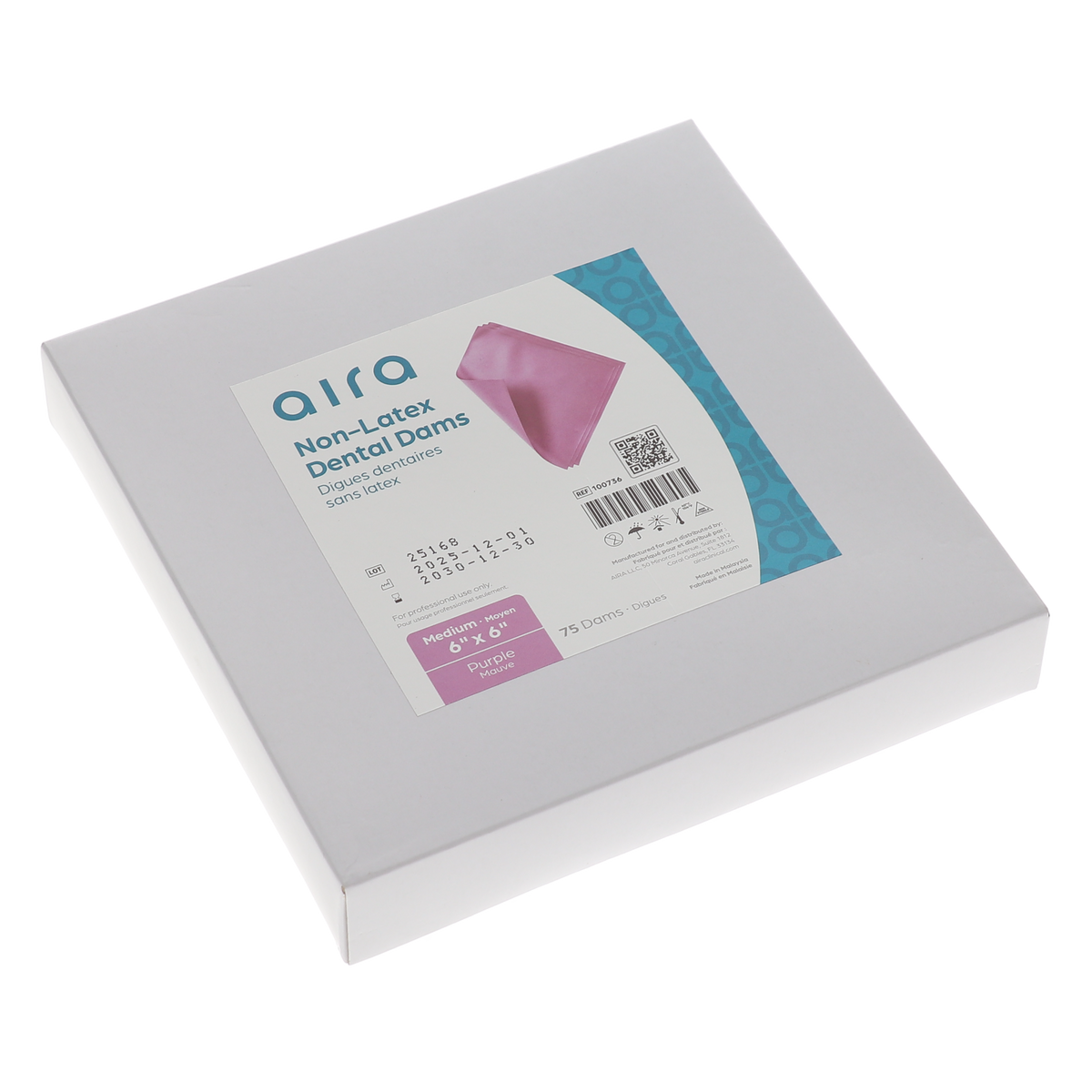 Aira 100736 Non-Latex Dental Dams 6