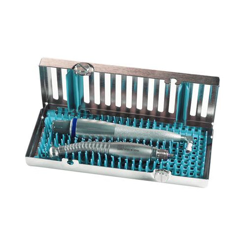 Hu-Friedy IM60H8 Handpiece Sterilization Cassette Blue Signature Series